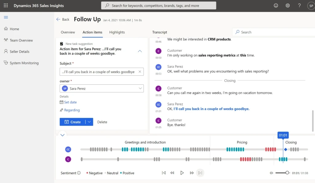 Dynamics 365 Sales Conversation Intelligence: Stop Taking Notes and Start Coaching